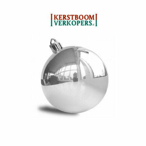 Onbreekbare kerstballen – zilver – 6cm