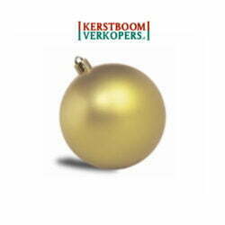 Onbreekbare kerstballen – goud – 6cm