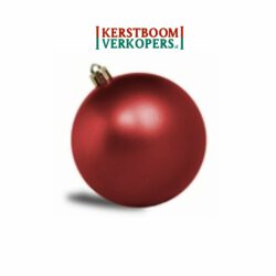 Onbreekbare kerstballen – rood – 6cm